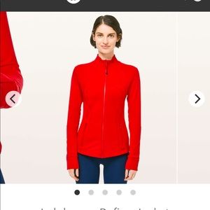 *LOOKING FOR* a Red Lululemon Define jacket